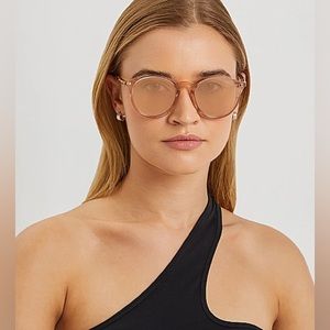 Moncler mirror Violle round sunglasses